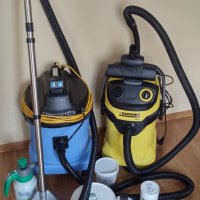 Odkurzacz piorący Numatic, Odkurzacz na sucho karcher.  Zestaw do prania ekstrakcyjnego