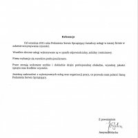 Referencje