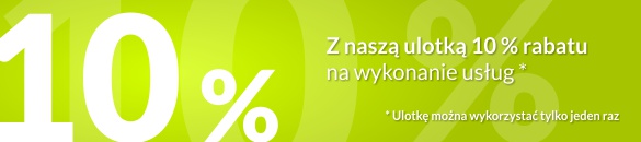 10% taniej z ulotką